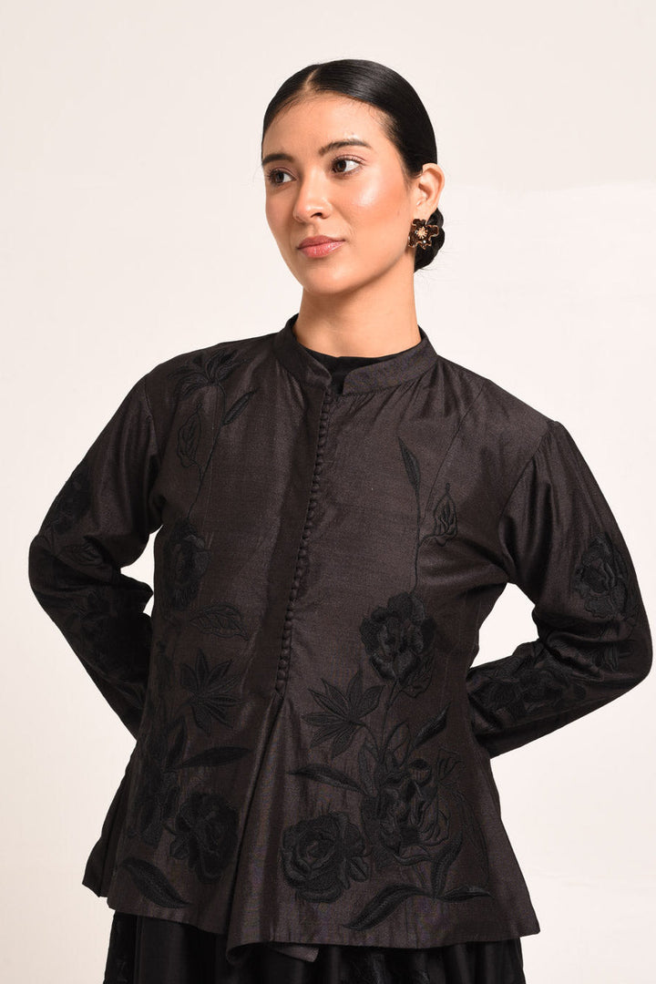 PERÚ ROSÉ SILK JACKET