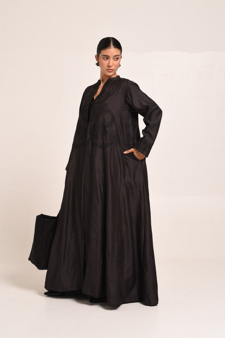 PERÚ BLACK ABAYA SET