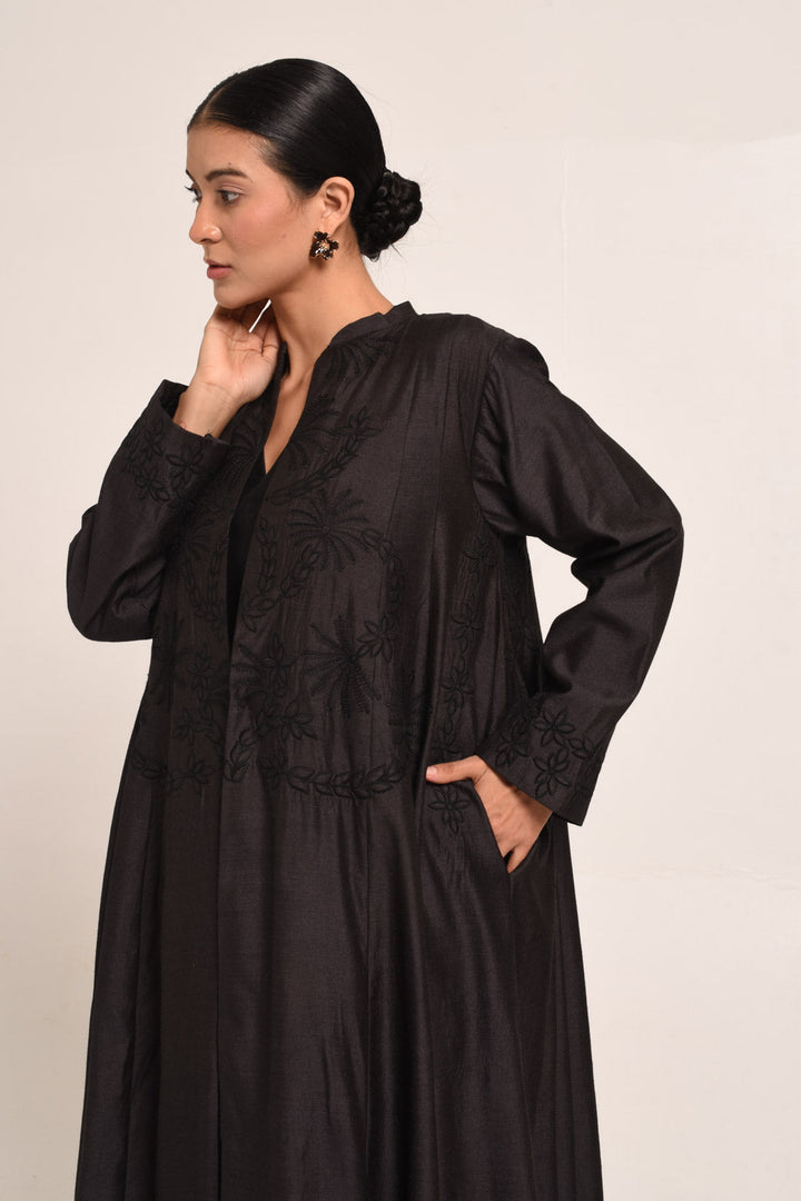 PERÚ BLACK ABAYA SET