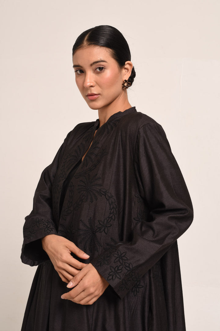 PERÚ BLACK ABAYA SET