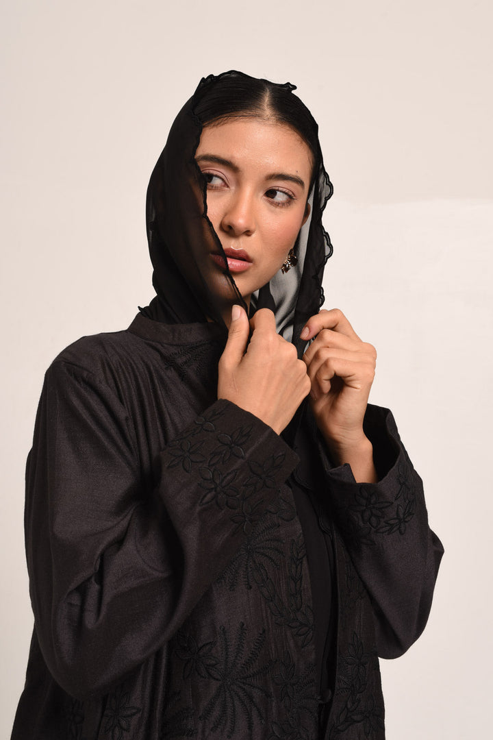 PERÚ BLACK ABAYA SET