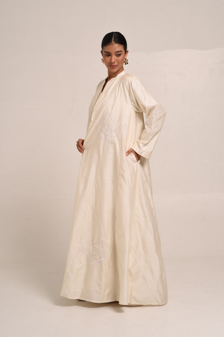 PERÚ  ECRU ABAYA SET