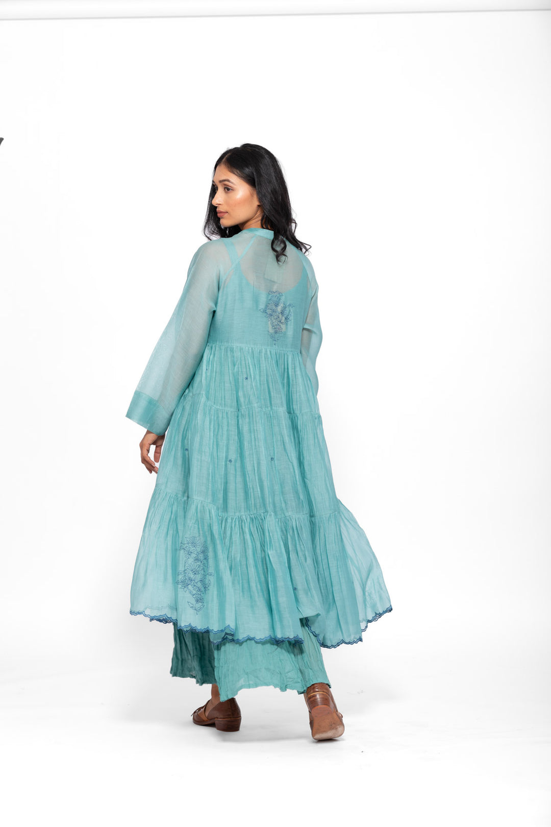 ROSETTE TEAL LILY RAYA DRESS 71