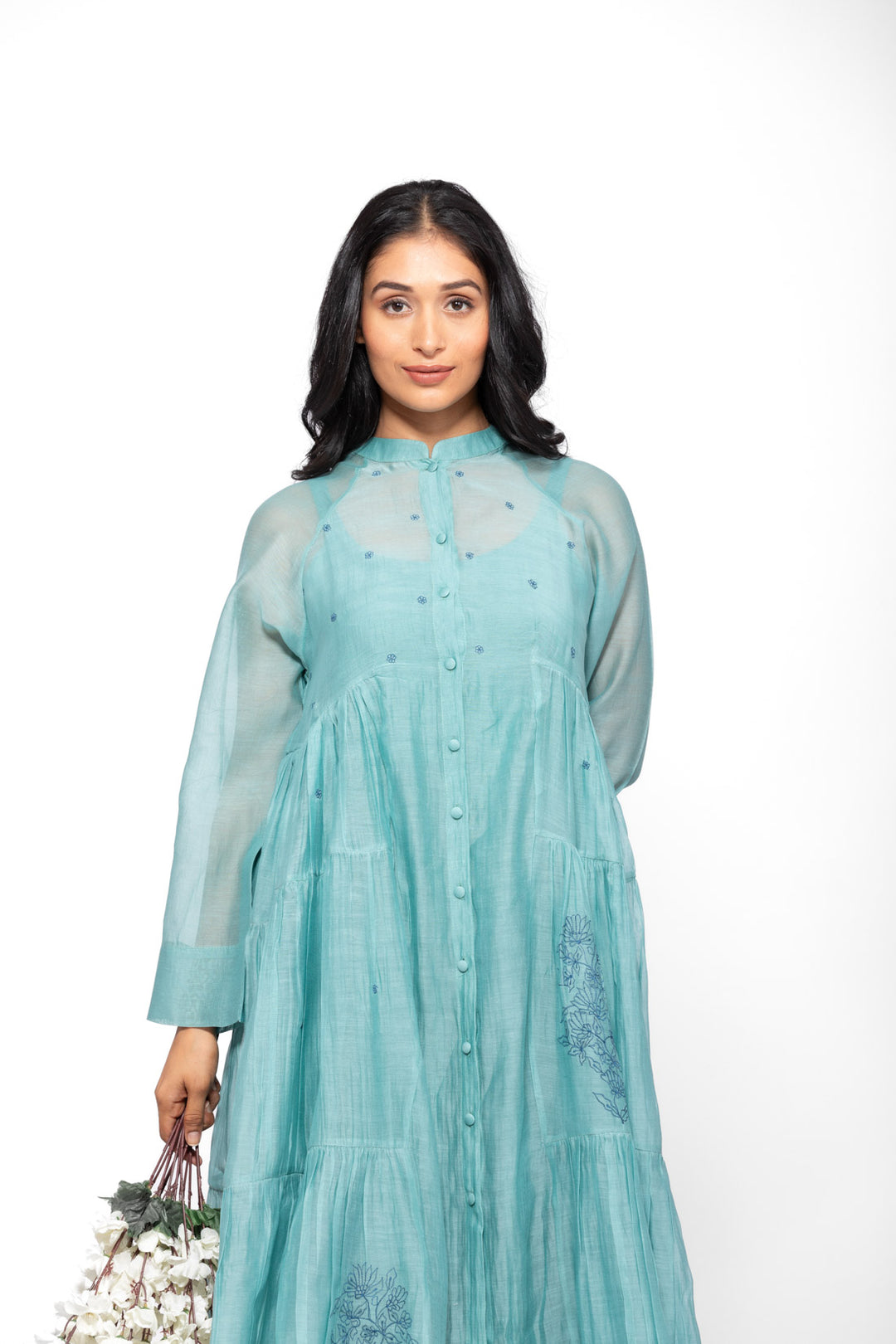ROSETTE TEAL LILY RAYA DRESS 71
