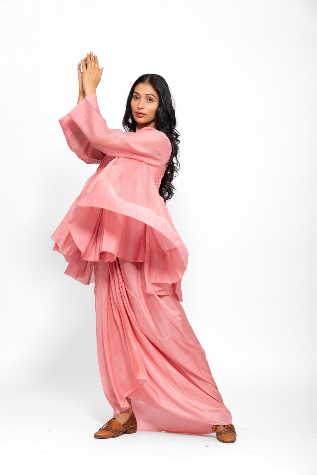 ROSETTE ROSE RAYA  INK JACKET SET