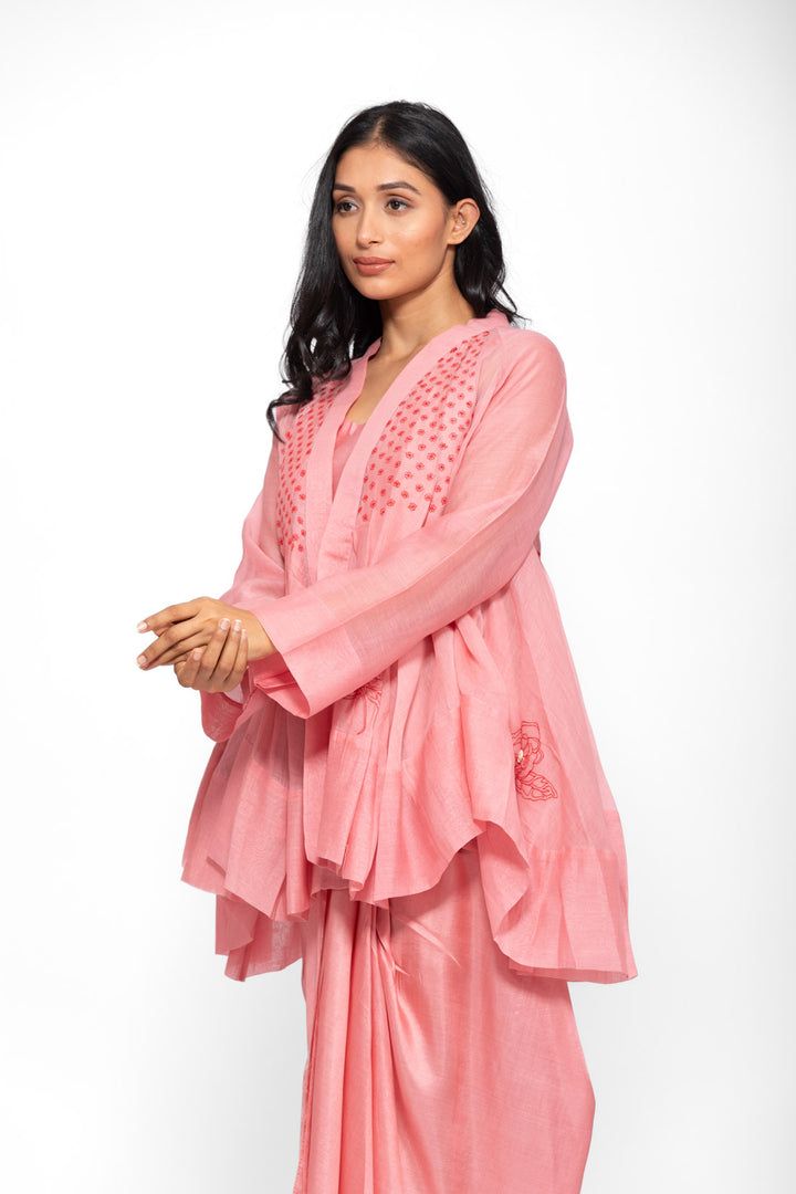 ROSETTE ROSE RAYA  INK JACKET SET