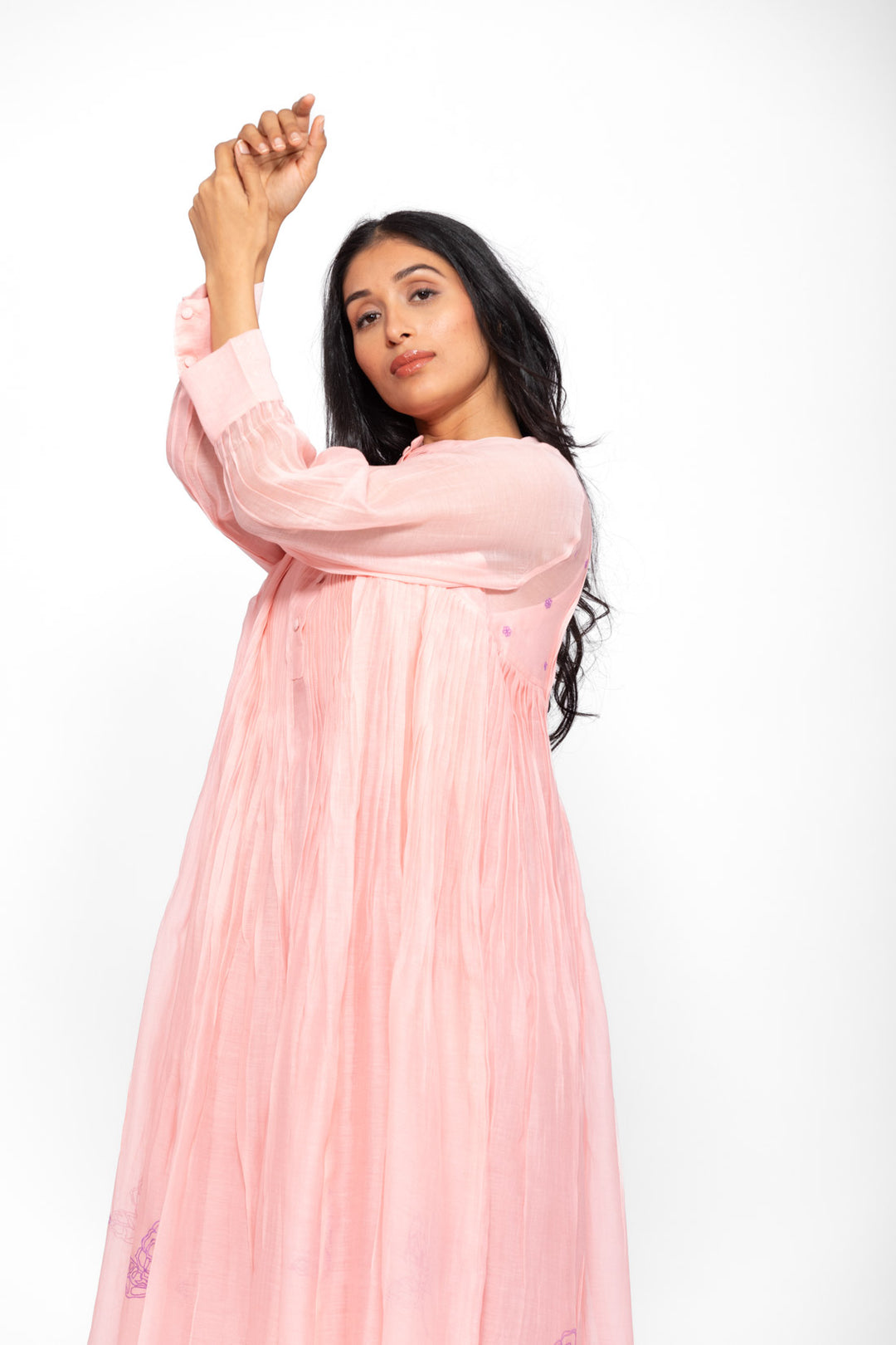 ROSETTE PINK LILY RAYA DRESS 6