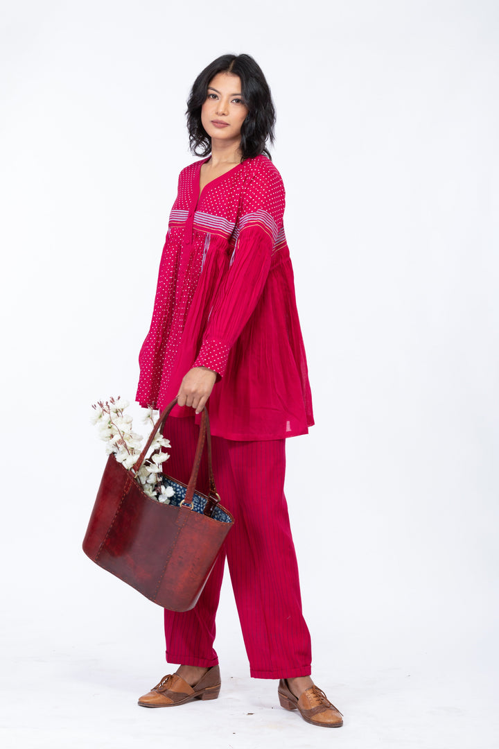 MIRAYAH BOUGIANVILLEA SHORT OVERLAY