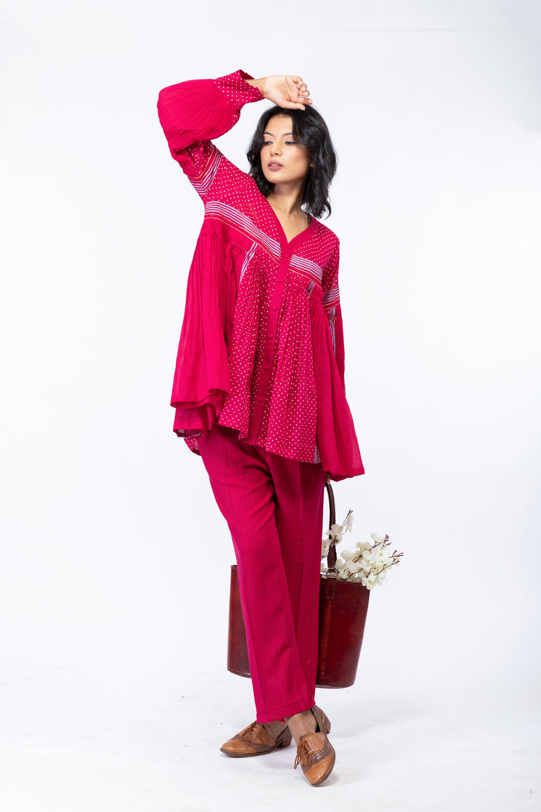 MIRAYAH BOUGIANVILLEA SHORT OVERLAY