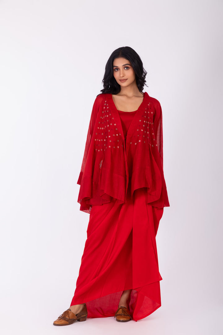 ROSETTE CRIMSON INK JACKET