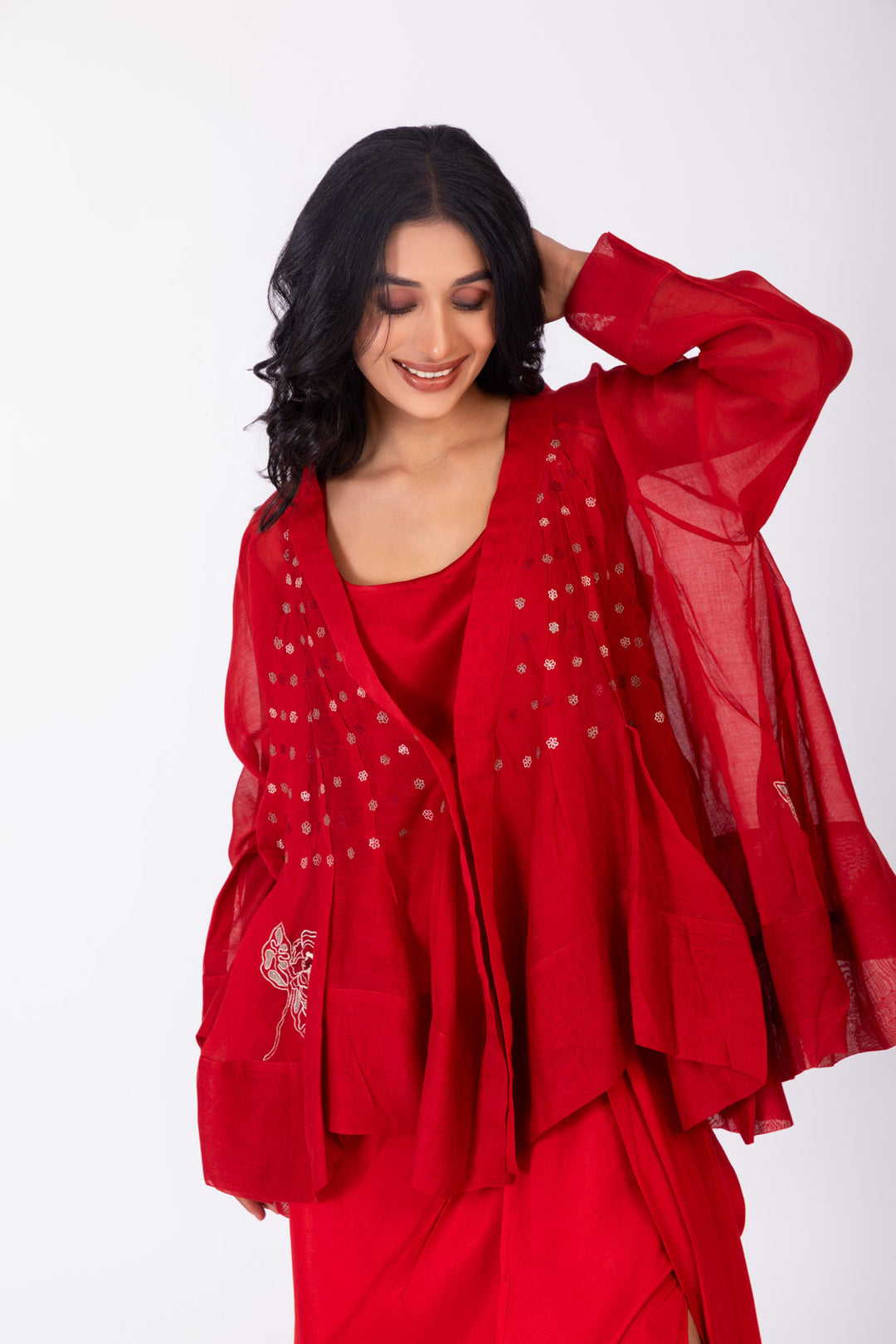 ROSETTE CRIMSON INK JACKET