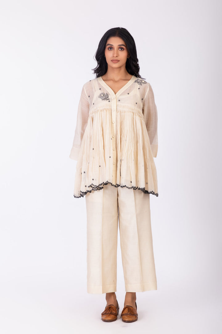 ROSETTE WHITE LILY INK CO-ORD SET