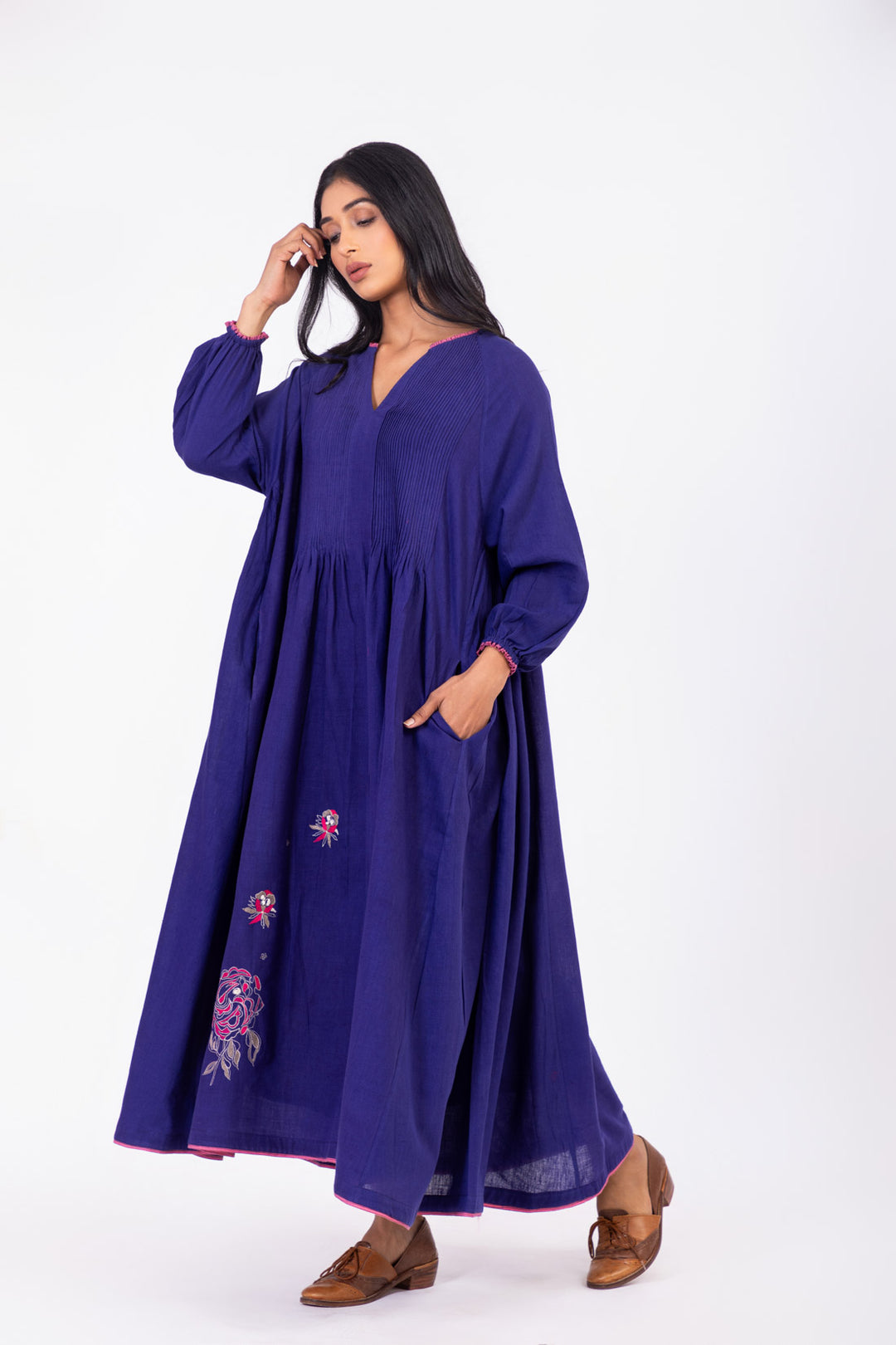 TEA PARTY PEASANT MONACO DRESS