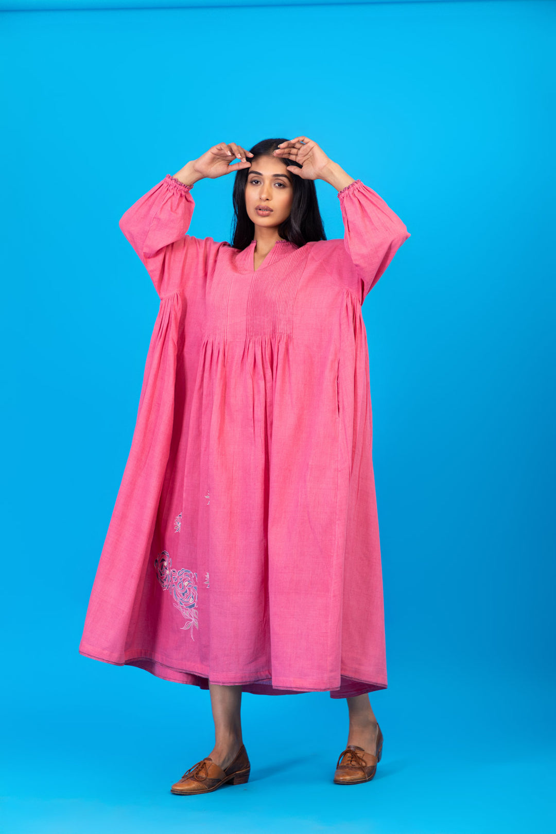 TEA PARTY PEASANT FLORA DRESS