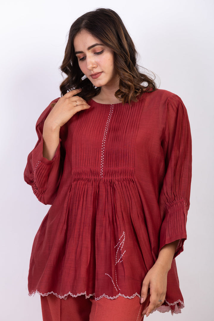 NOAH SHORT SILK OVERLAY