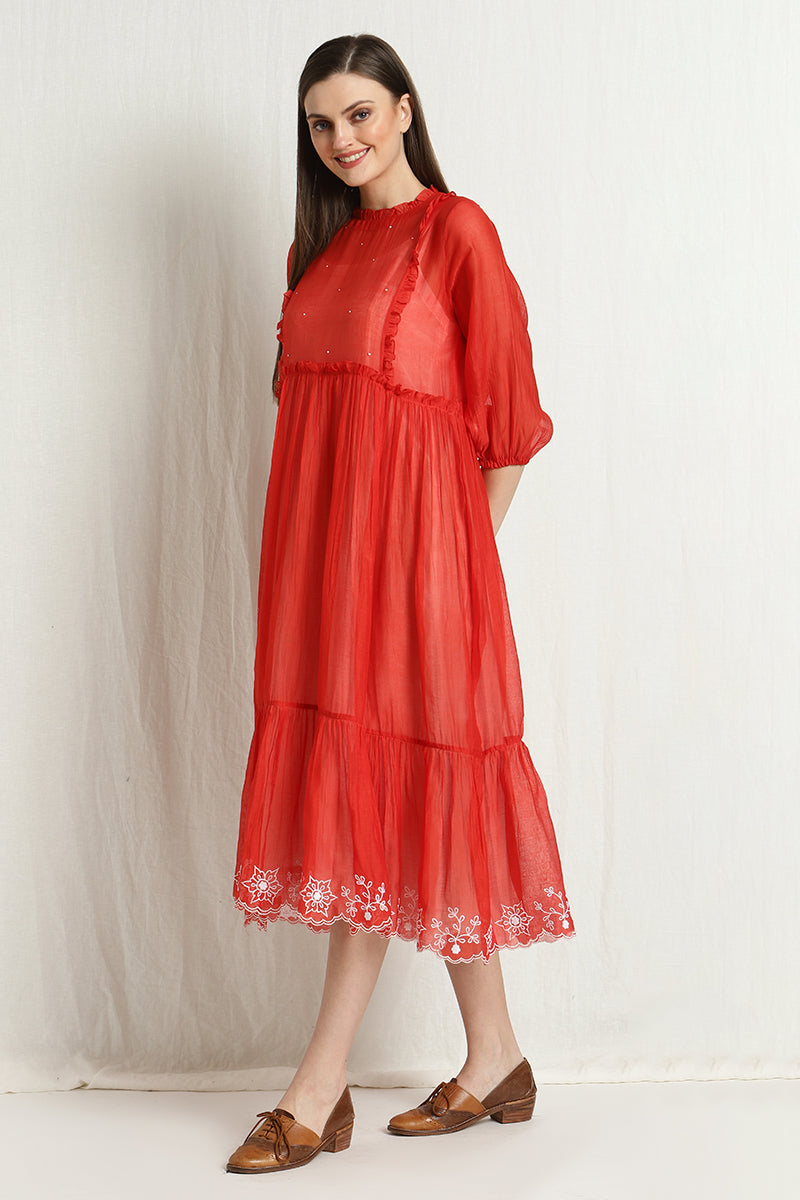 PORTIA SUMMER OVERLAY DRESS
