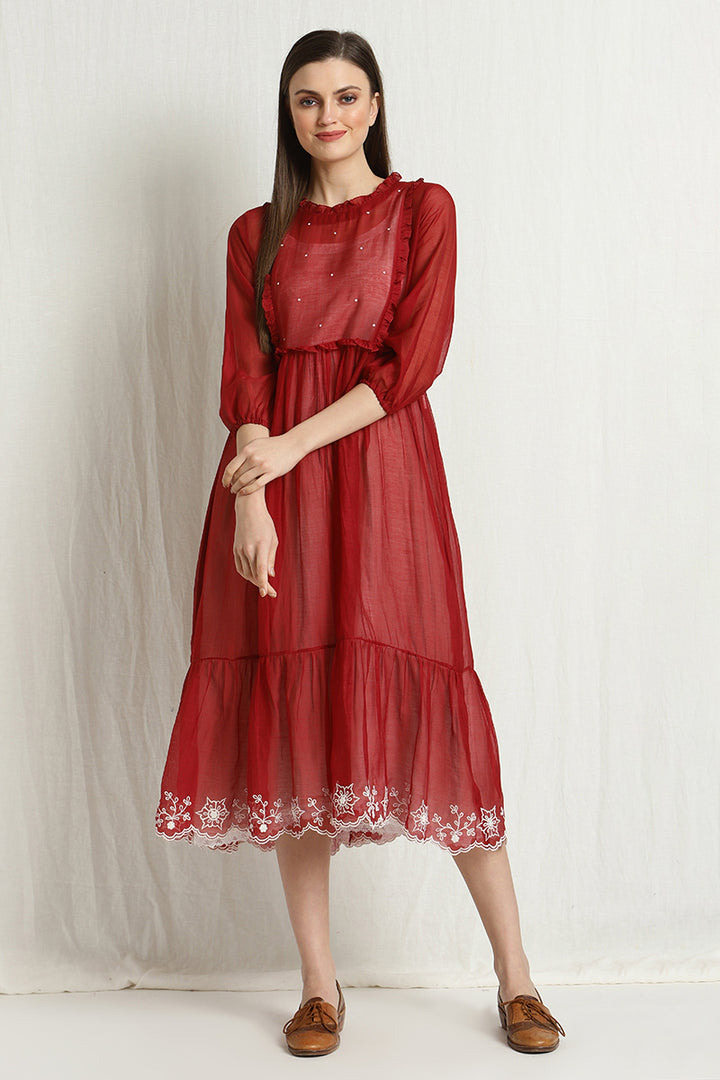 NORY SUMMER OVERLAY DRESS