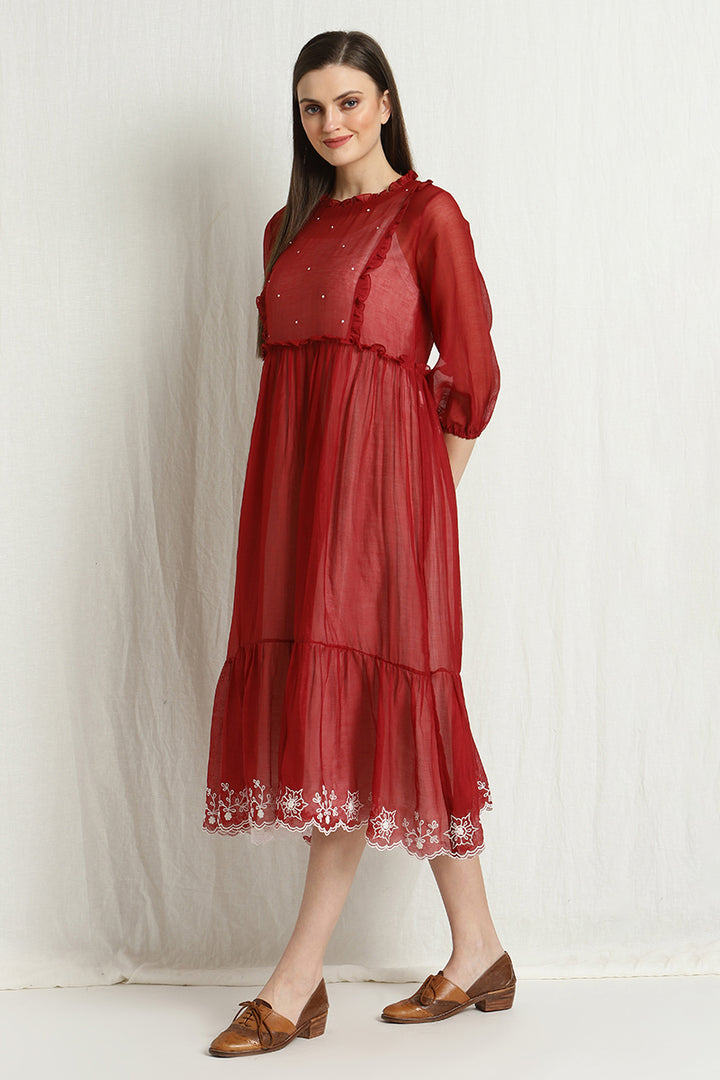 NORY SUMMER OVERLAY DRESS