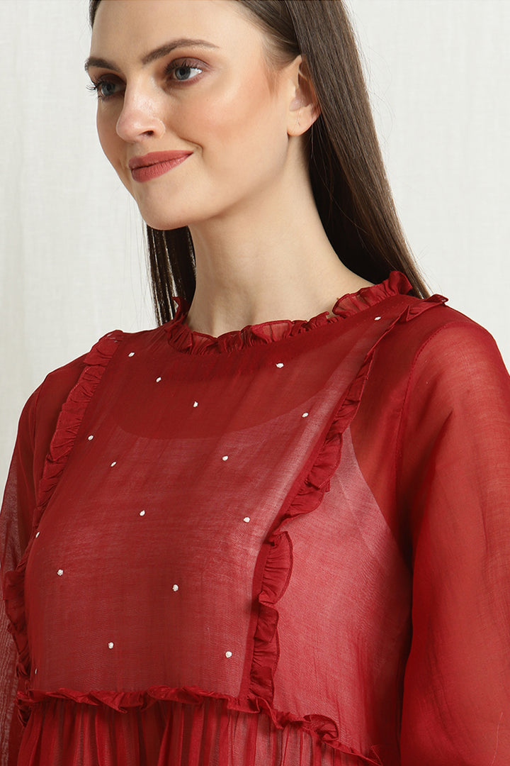 NORY SUMMER OVERLAY DRESS