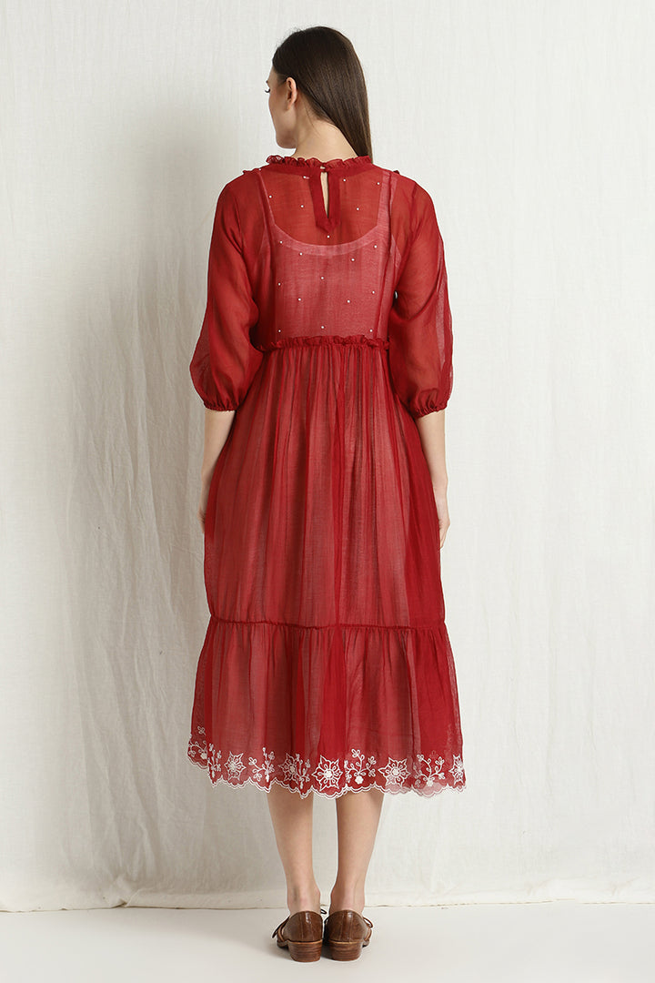 NORY SUMMER OVERLAY DRESS