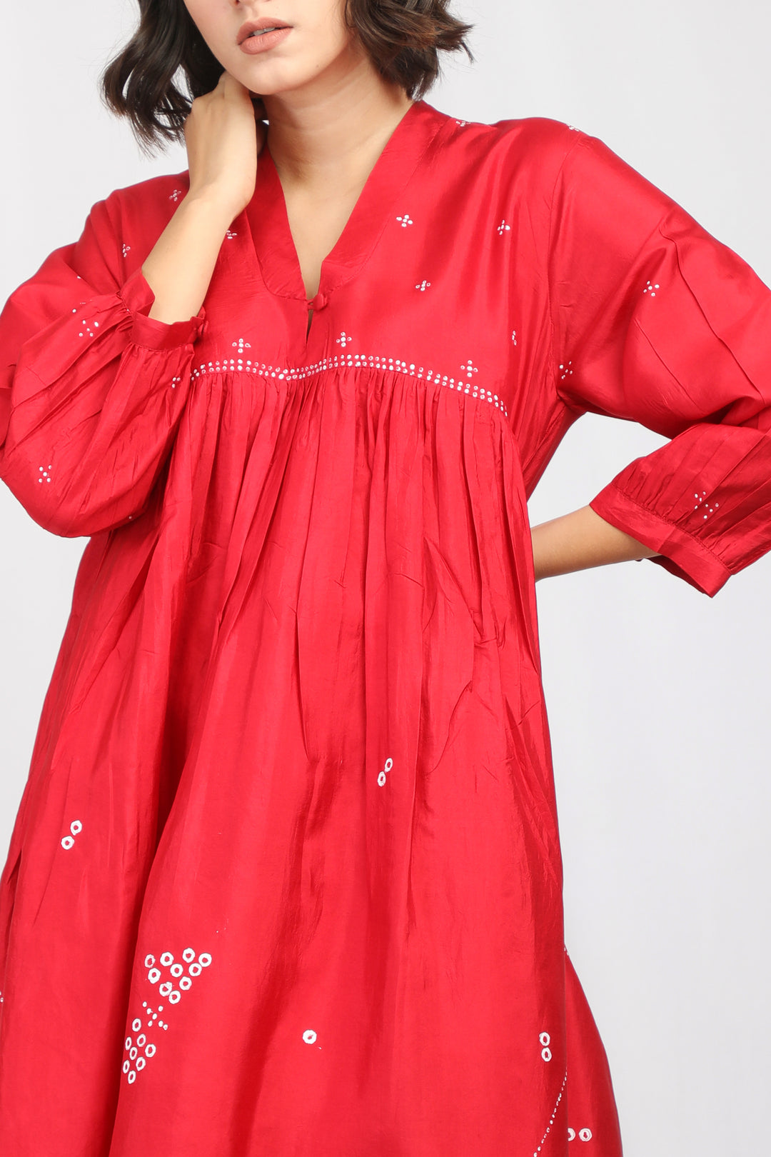 TAARA SILK OVERLAY CO-ORD SET