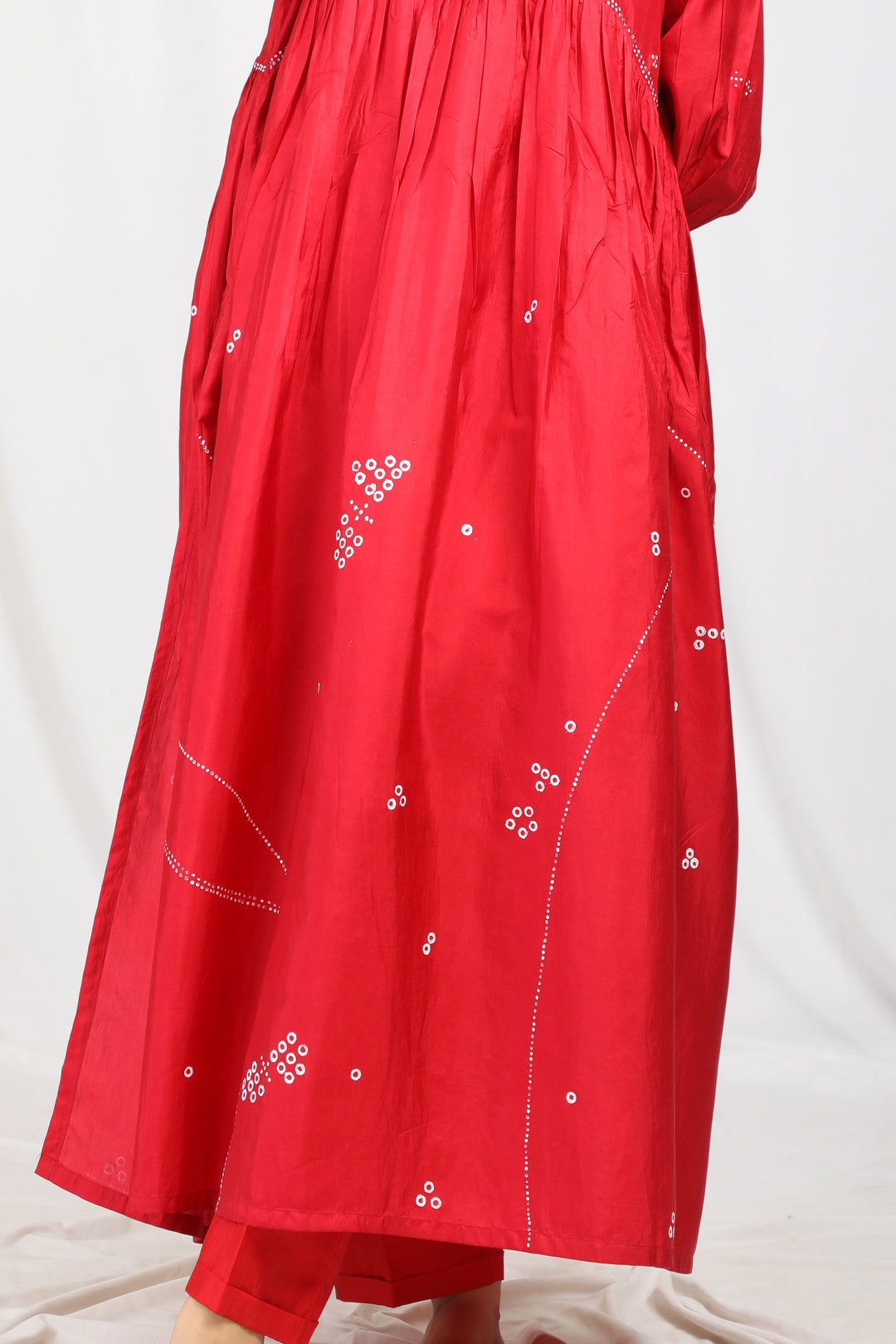 TAARA SILK OVERLAY CO-ORD SET
