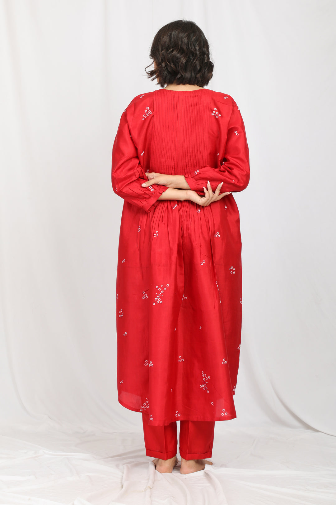 KUMUD SILK OVERLAY CO-ORD SET