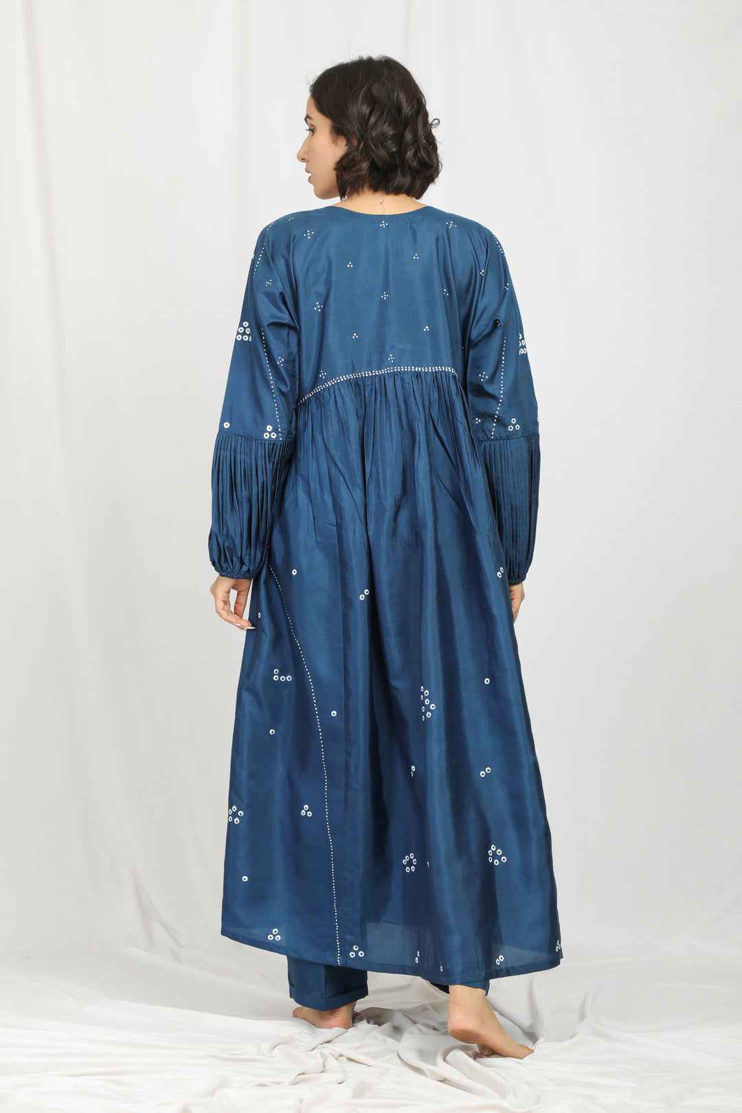 VIRIJAH SILK OVERLAY CO-ORD SET