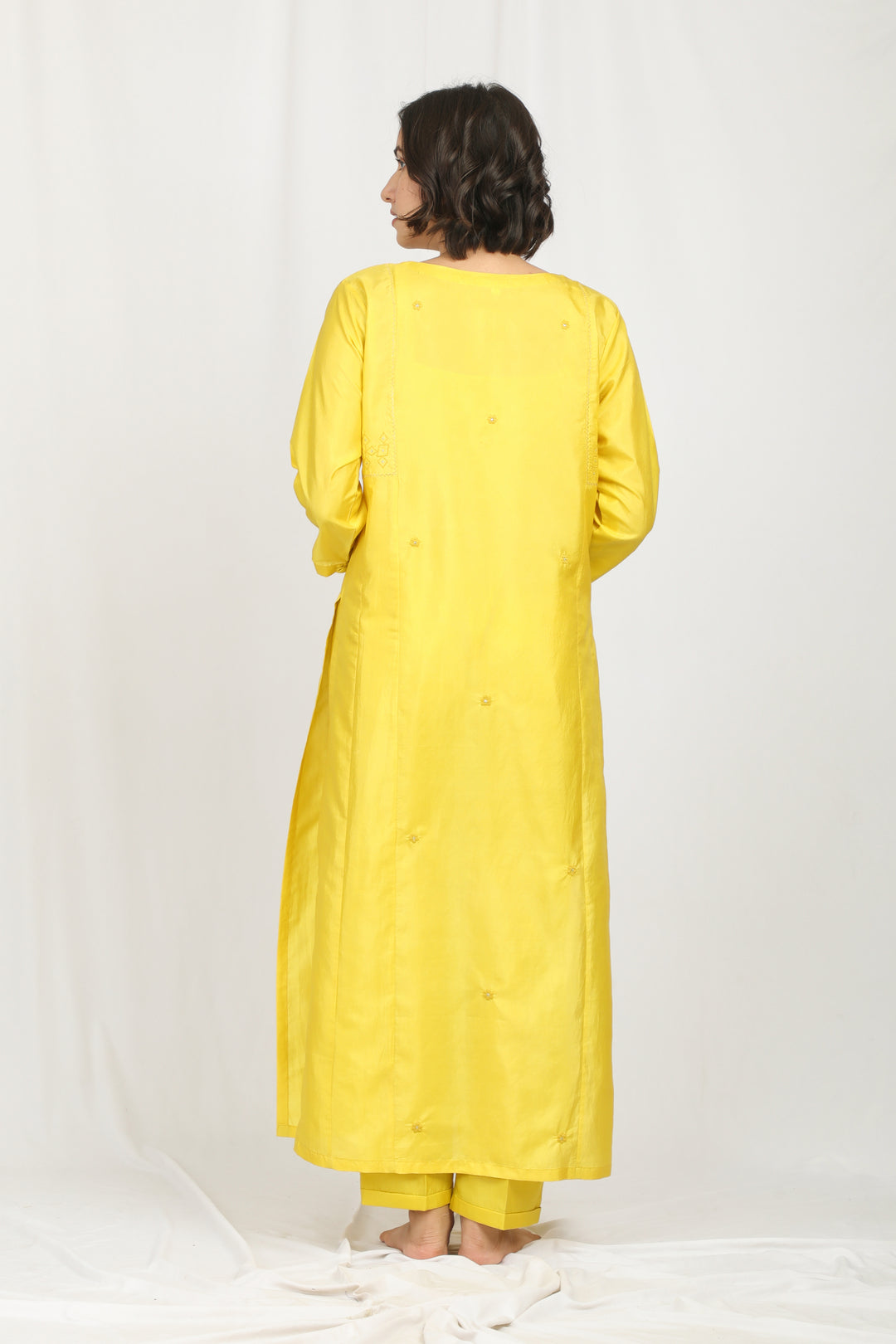FAIZAH SILK KURTA SET