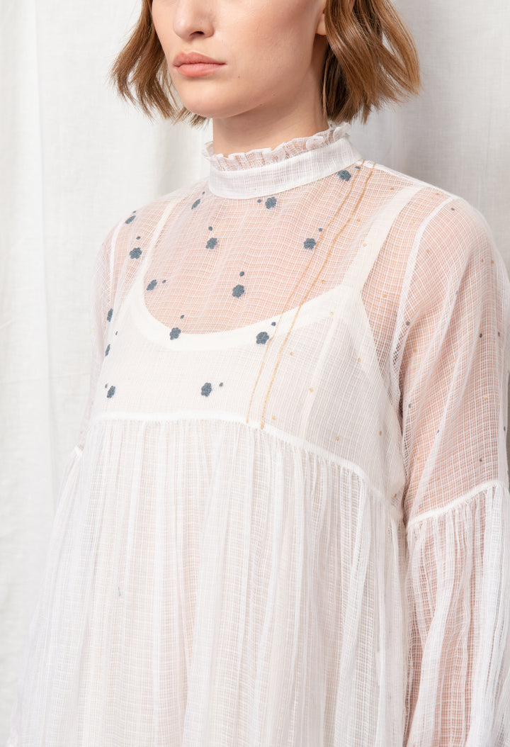 NOAH SILK OVERLAY DRESS