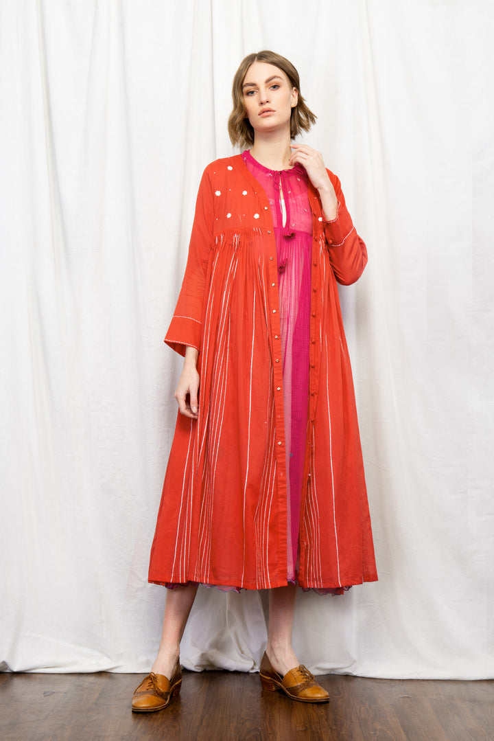 PIPER SILK OVERLAY DRESS