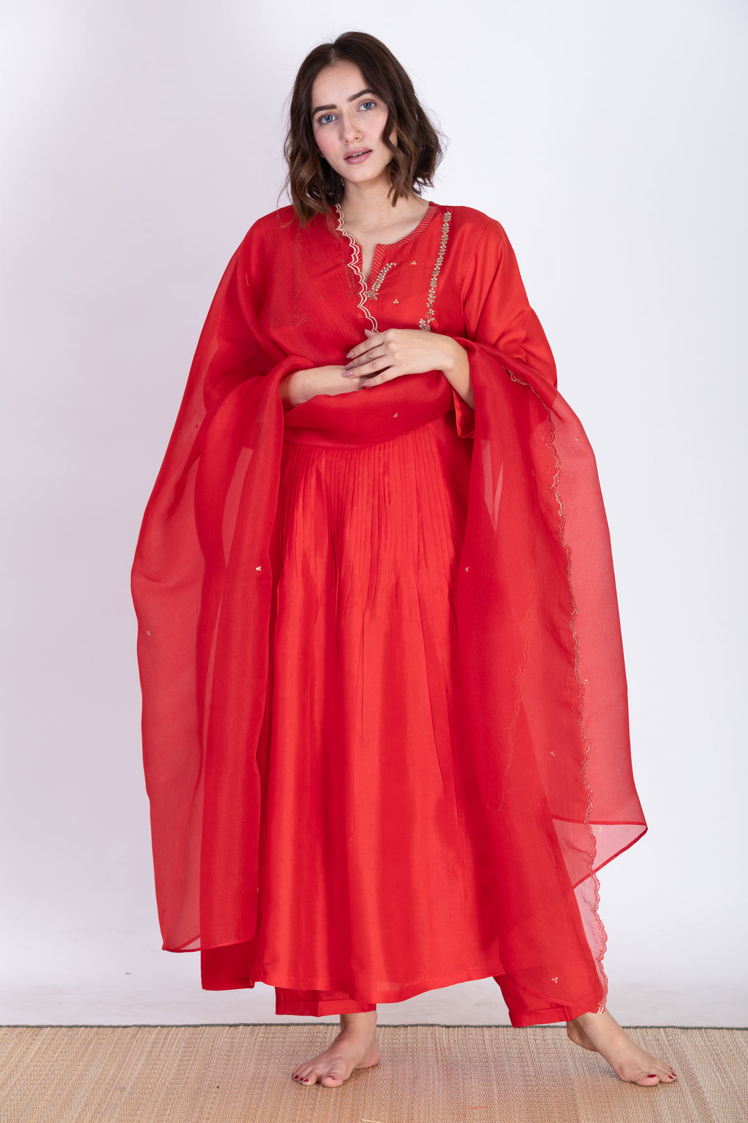 SHAILA SILK KURTA SET