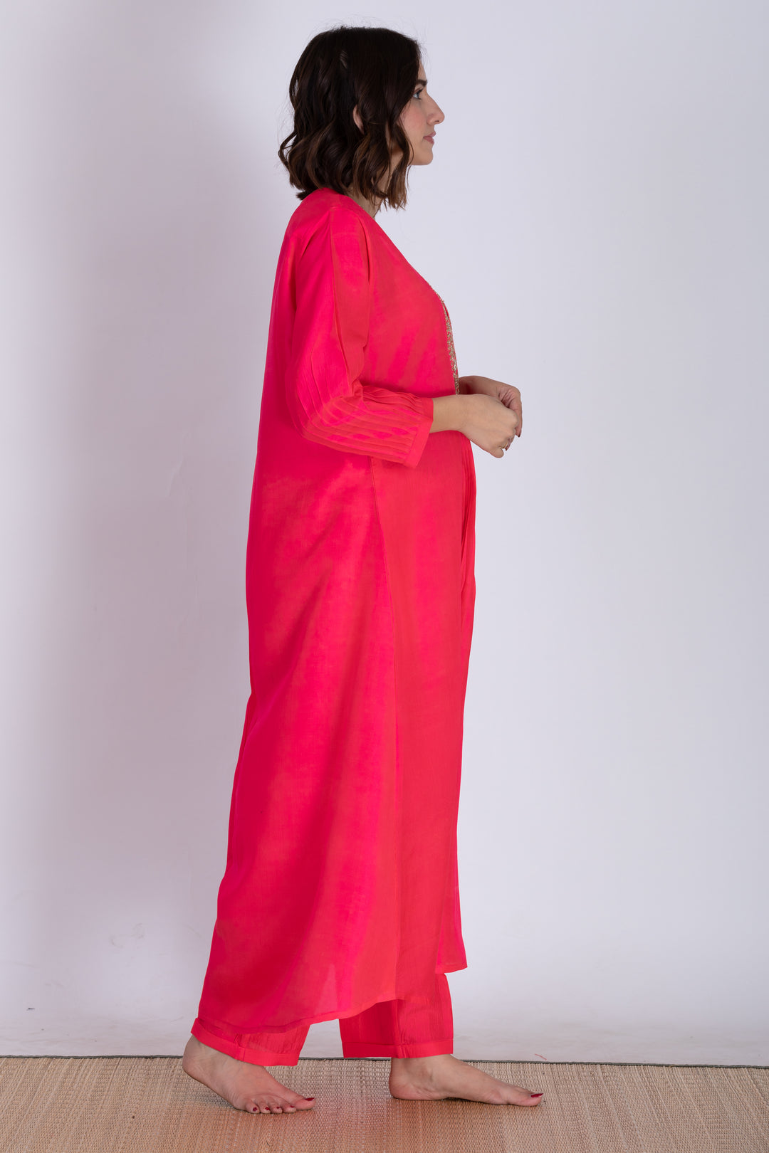 ROZA SILK KURTA SET
