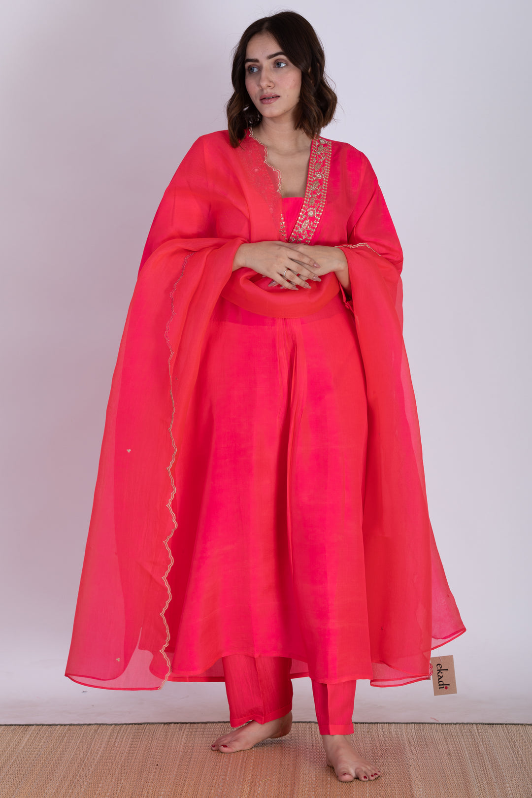 ROZA SILK KURTA SET