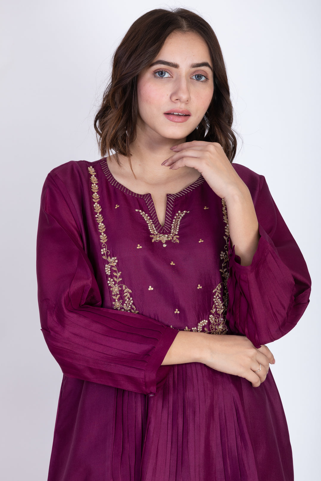 SHAILAJA SILK KURTA SET