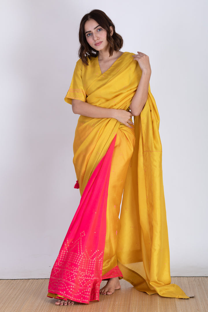 ROZA SILK SAREE SET
