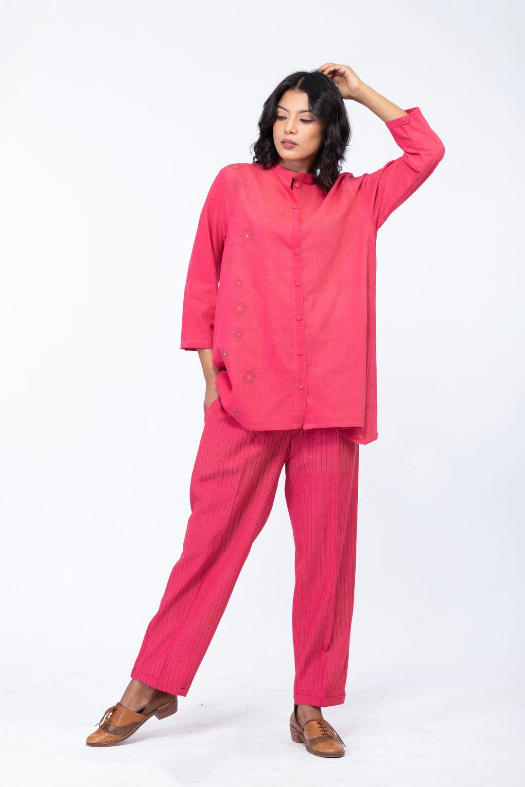 DAISY PINK ROSE CO-ORD SET