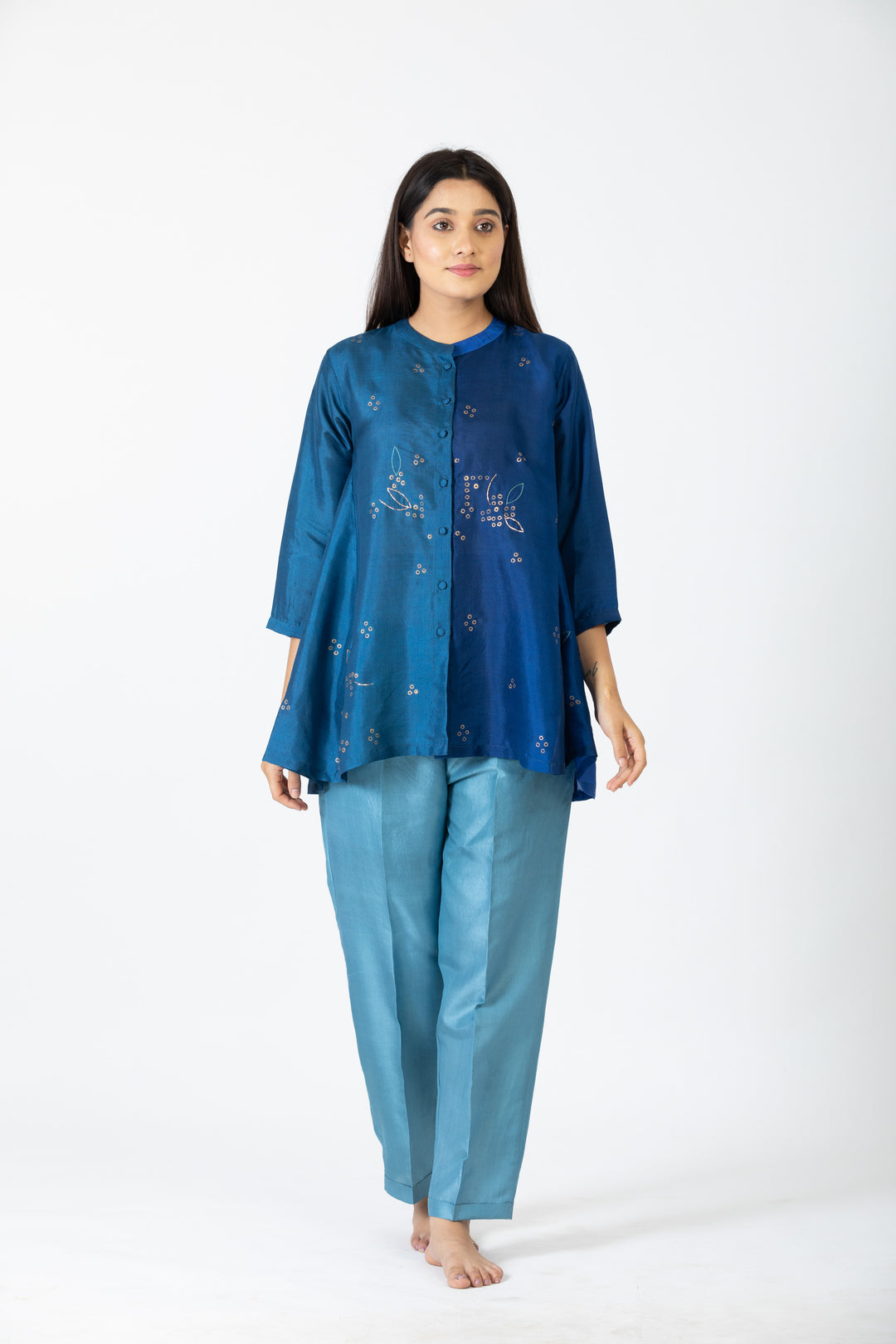 ZHARA SHORT SILK CO-ORD  SET