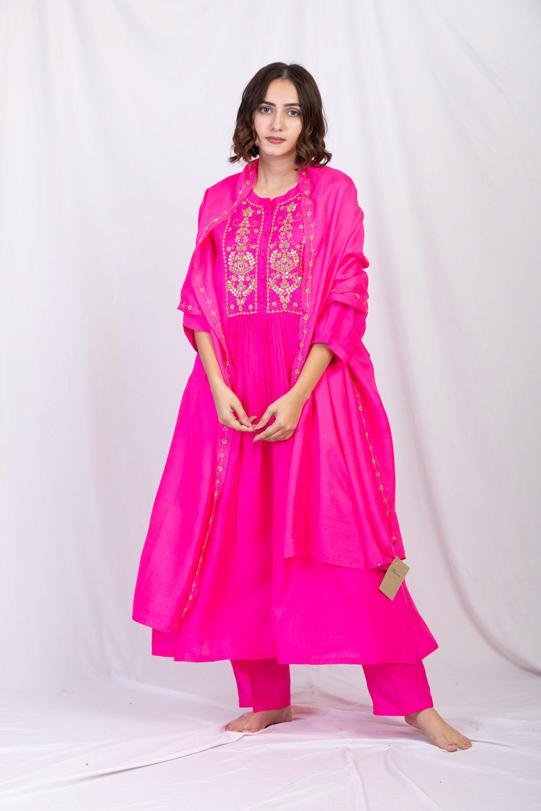 RUHA SILK TUNIC SET
