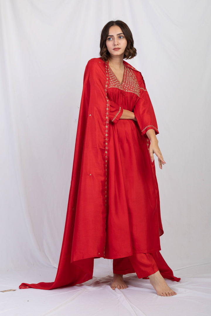 MEHRUNISAAH SILK KURTA SET
