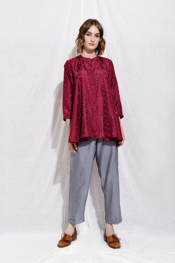 DHALIA SILK CO-ORD SET