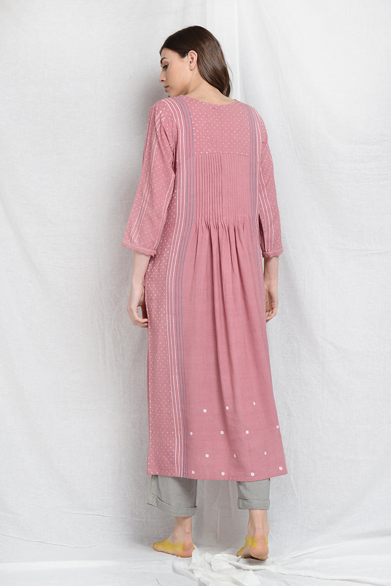 AMIEE WILLOW PLEATED TUNIC SET