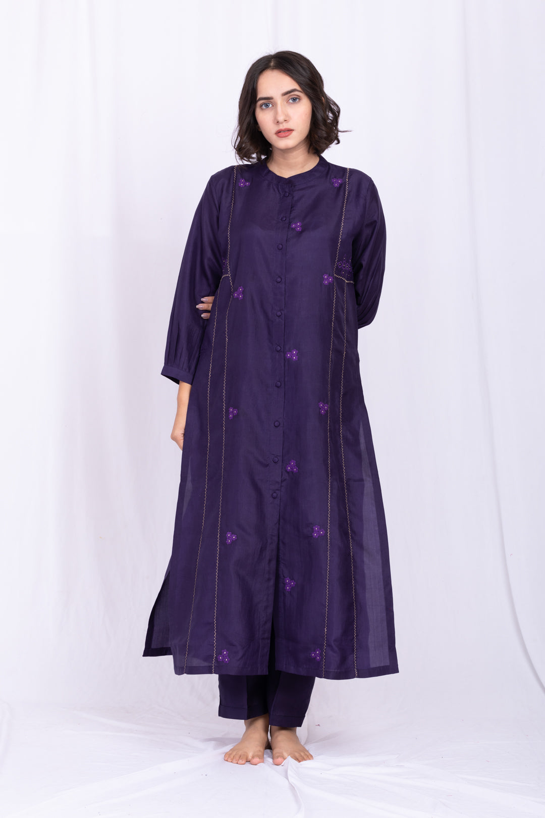 ASHKA SILK KURTA SET